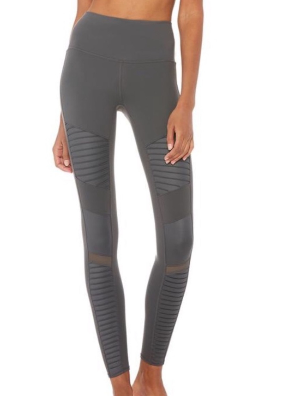 ALO Yoga high-Waist Moto Legging Anthracite XS